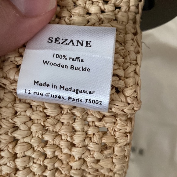 Sezane Yves Raffia belt - Picture 6 of 6